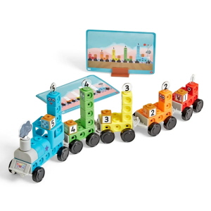 HM96094 - Kocky na počítanie – vo vlaku - vývojová hra, Numberblocks