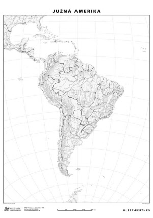 M18 - Slepá mapa Južnej Ameriky