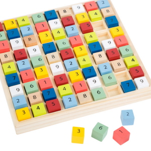 L11164 - Sudoku (sudoku) logická hra vyrobená z dreva - 2